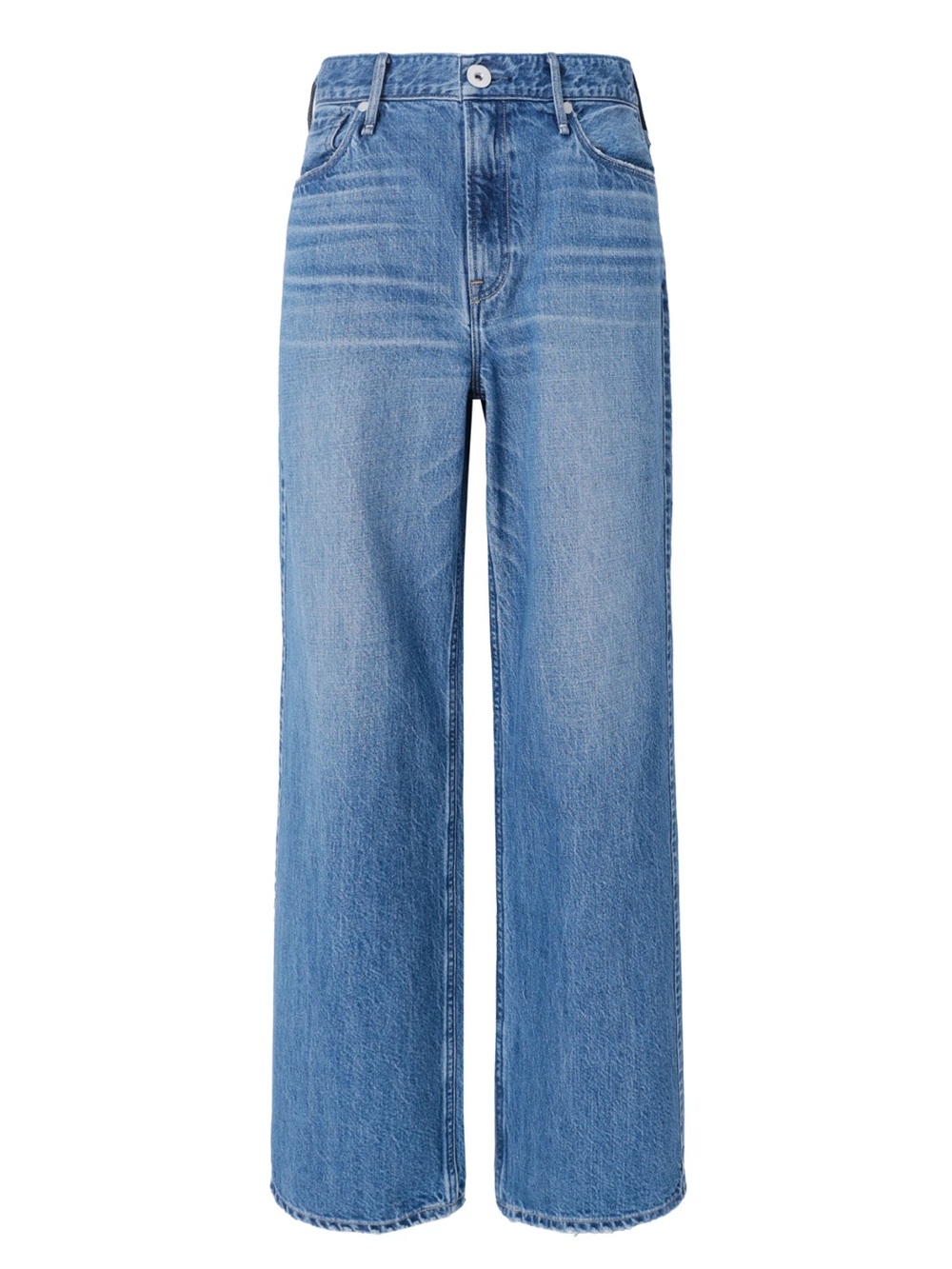 Upper Hights The Niece Mid Rise Wide Straight Jeans Mizu Wash 25 JAPANESE DENIM